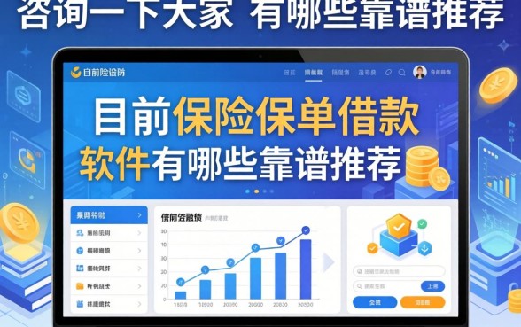 咨询一下大家，目前保险保单借款软件有哪些靠谱推荐？