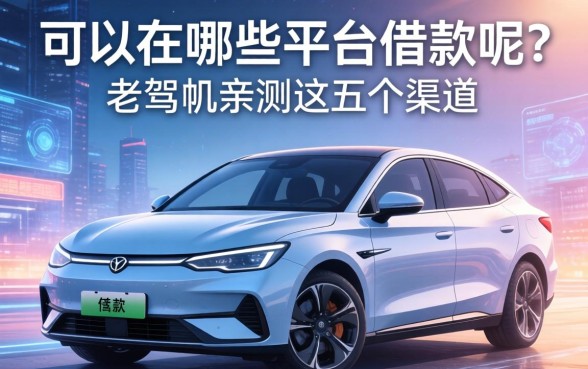 车可以在哪些平台借款呢？老司机亲测这五个渠道