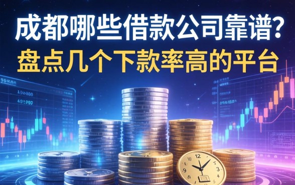 成都哪些借款公司靠谱？盘点几个下款率高的平台