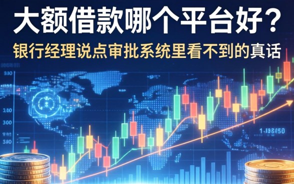 大额借款哪个平台好？银行经理说点审批系统里看不到的真话