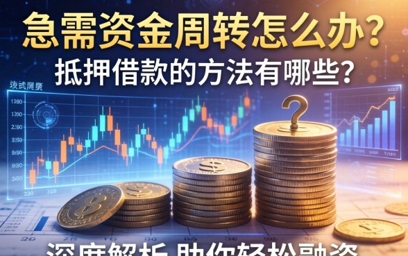 急需资金周转怎么办？抵押借款的方法有哪些？深度解析助你轻松融资