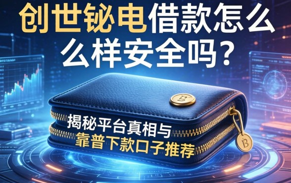 创世钱包借款怎么样安全吗？揭秘平台真相与靠谱下款口子推荐