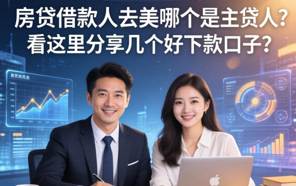 房贷借款人夫妻哪个是主贷人？看这里分享几个好下款口子