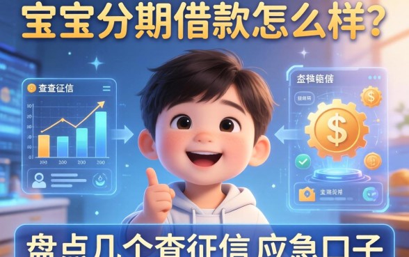 宝宝分期借款怎么样？盘点几个不查征信的应急口子