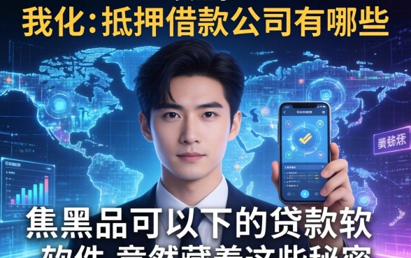 我查了从化抵押借款公司有哪些，发现黑户可以下的贷款软件竟然藏着这些秘密