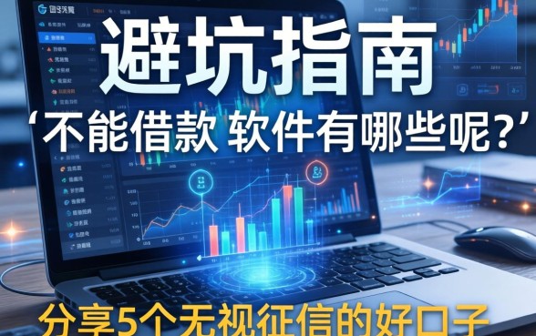 避坑指南：不能借款的软件有哪些呢？分享5个无视征信的好口子