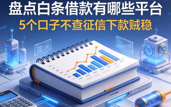 盘点白条借款有哪些平台，这5个口子不查征信下款贼稳