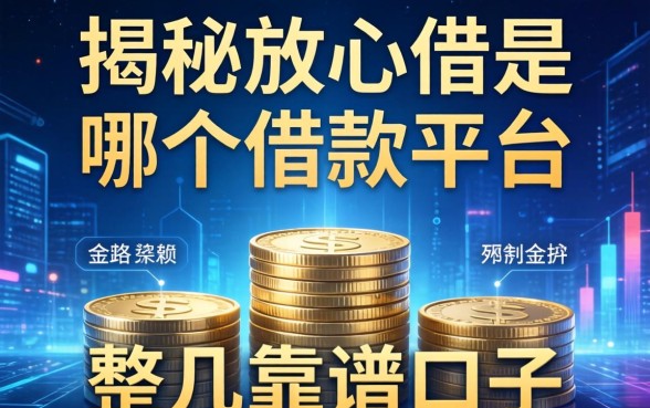 揭秘放心借是哪个借款平台，整理了几个靠谱口子