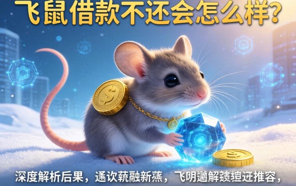 飞天鼠借款不还会怎么样？深度解析后果及五个靠谱周转渠道推荐