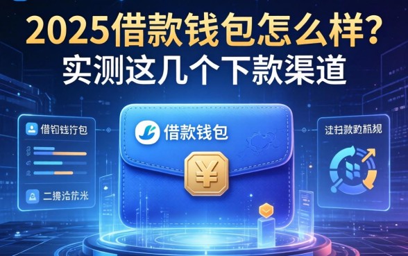 2025借款钱包怎么样？实测这几个下款渠道