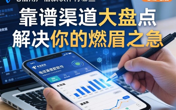 电信用户借款软件有哪些？靠谱渠道大盘点，解决你的燃眉之急