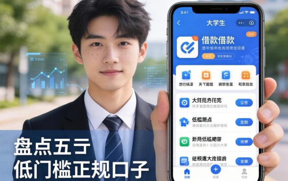 大学生用的借款app有哪些?盘点五个低门槛正规口子