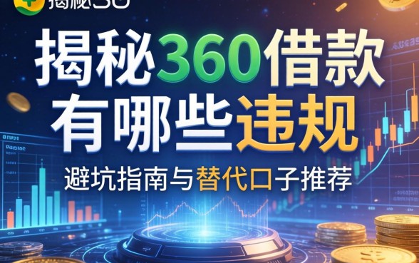 揭秘360借款有哪些违规，避坑指南与替代口子推荐