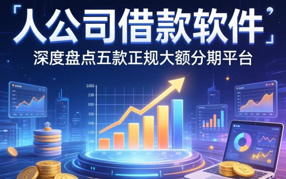 大公司借款软件有哪些？深度盘点五款正规大额分期平台