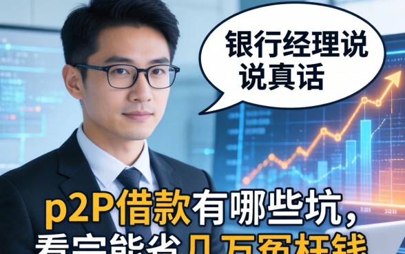 银行经理说真话：p2p借款有哪些坑，看完能省几万冤枉钱