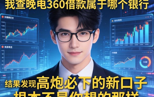 我查了一晚上360借款属于哪个银行，结果发现高炮必下的新口子根本不是你想的那样