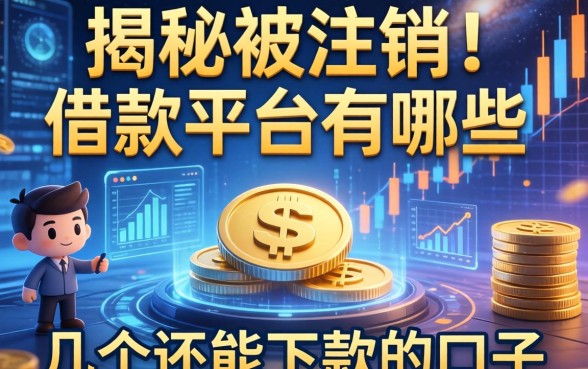 揭秘被注销的借款平台有哪些，分享几个还能下款的口子