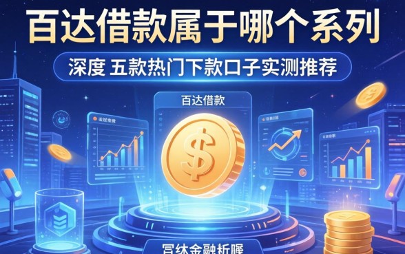 百达借款属于哪个系列？深度解析与五款热门下款口子实测推荐