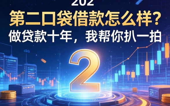 第二口袋借款怎么样？做贷款十年，我帮你扒一扒