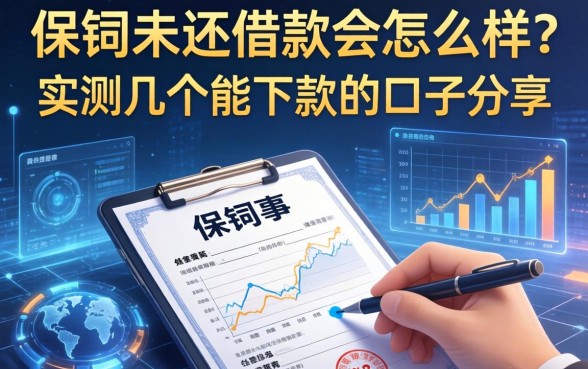 保单未还借款会怎么样？实测几个能下款的口子分享