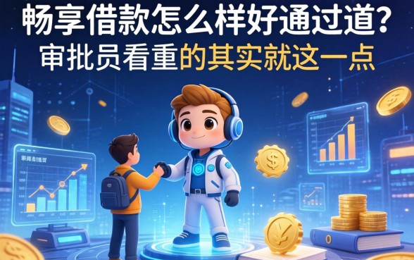 畅享借款怎么样好通过吗？审批员看重的其实就这三点