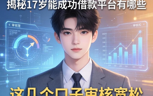 揭秘17岁能成功借款的平台有哪些，这几个口子审核宽松