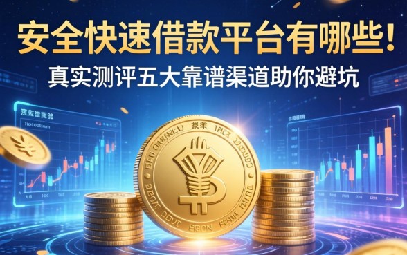 安全快速借款平台有哪些？真实测评五大靠谱渠道助你避坑