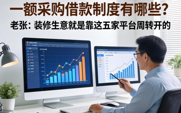 大额采购借款制度有哪些？老张的装修生意就是靠这五家平台周转开的