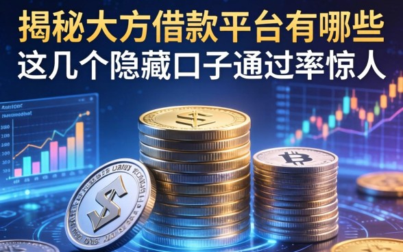 揭秘大方的借款平台有哪些，这几个隐藏口子通过率惊人