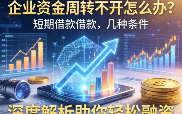 企业资金周转不开怎么办？短期借款的几种条件有哪些？深度解析助你轻松融资