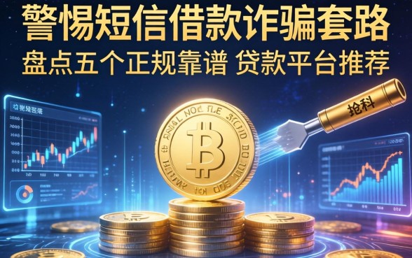 警惕短信借款诈骗套路，盘点五个正规靠谱的贷款平台推荐