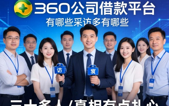 360公司的借款平台有哪些？我采访了三十多人，真相有点扎心