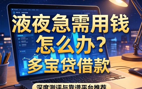 深夜急需用钱怎么办？多宝贷借款怎么样？深度测评与靠谱平台推荐
