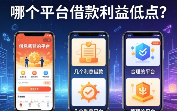 从哪个平台借款利益低点？整理了几个利息合理的平台