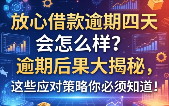 放心借款逾期四天会怎么样？逾期后果大揭秘，这些应对策略你必须知道！