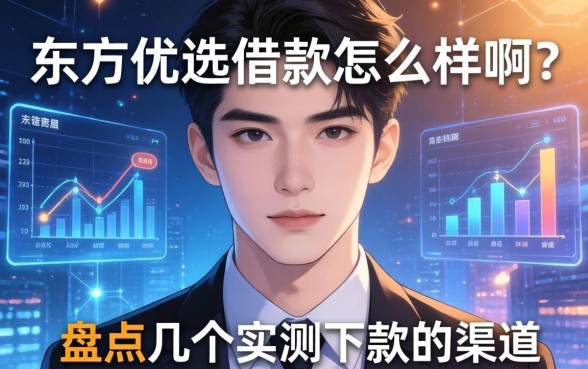 东方优选借款怎么样啊?盘点几个实测下款的渠道