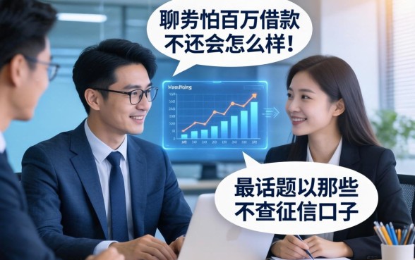 聊一聊大家最怕的话题：百万借款不还会怎么样，以及那些不查征信的口子