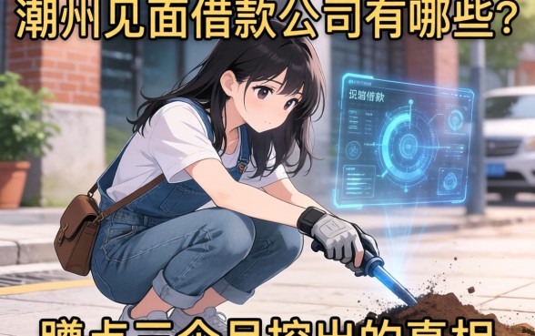 潮州见面借款公司有哪些？我蹲点三个月挖出的真相