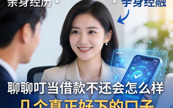 亲身经历聊聊叮当借款不还会怎么样，以及几个真正好下的口子