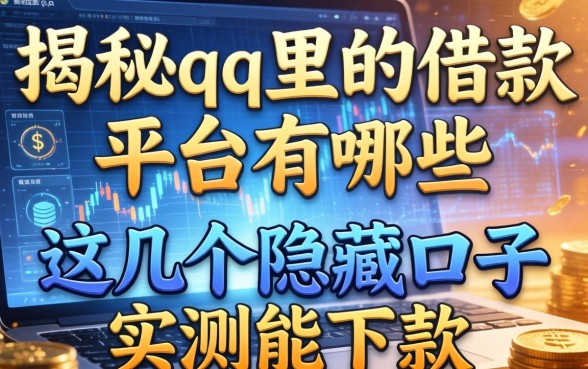 揭秘qq里的借款平台有哪些，这几个隐藏口子实测能下款