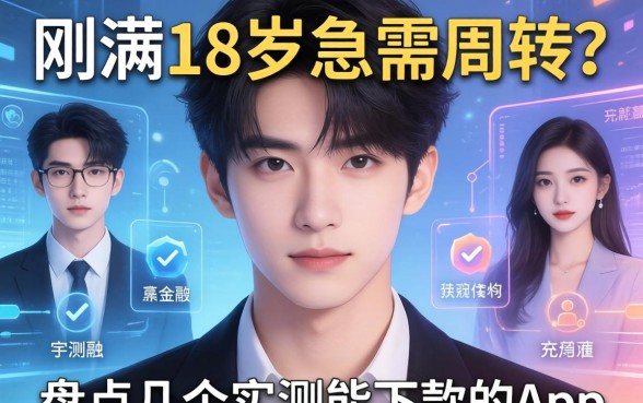 刚满18岁急需周转？盘点几个实测能下款的app
