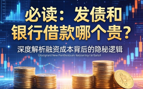 企业融资必读：发债和银行借款哪个贵？深度解析融资成本背后的隐秘逻辑
