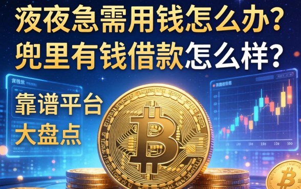 深夜急需用钱怎么办？兜里有钱借款怎么样？靠谱平台大盘点