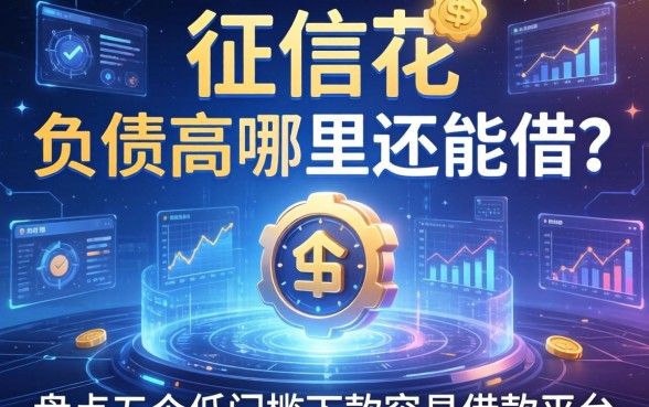 征信花、负债高哪里还能借？盘点五个低门槛下款容易的借款平台