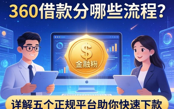 360借款分哪些流程呢？详解五个正规平台助你快速下款