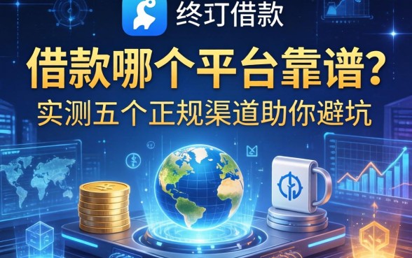 app借款哪个平台靠谱？实测五个正规渠道助你避坑