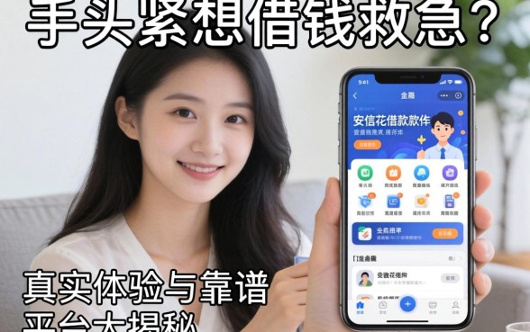 手头紧想借钱救急？安信花借款软件怎么样？真实体验与靠谱平台大揭秘