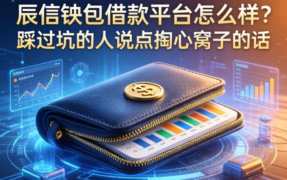 辰信钱包借款平台怎么样？一个踩过坑的人说点掏心窝子的话