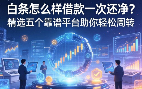 白条怎么样借款一次还清？精选五个靠谱平台助你轻松周转