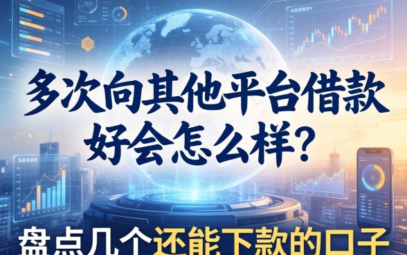 多次向其他平台借款会怎么样？盘点几个还能下款的口子
